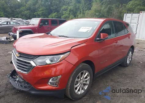 2020 Chevrolet Equinox Fwd Lt 1.5L Turbo из США, поврежденный, VIN 2GNAXKEV2L6132034